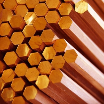 Шестигранник бронзовый х/д мягкий нормальной точности БрБ2 9,5 мм ГОСТ 15835-2013 в&nbsp;Хабаровске

